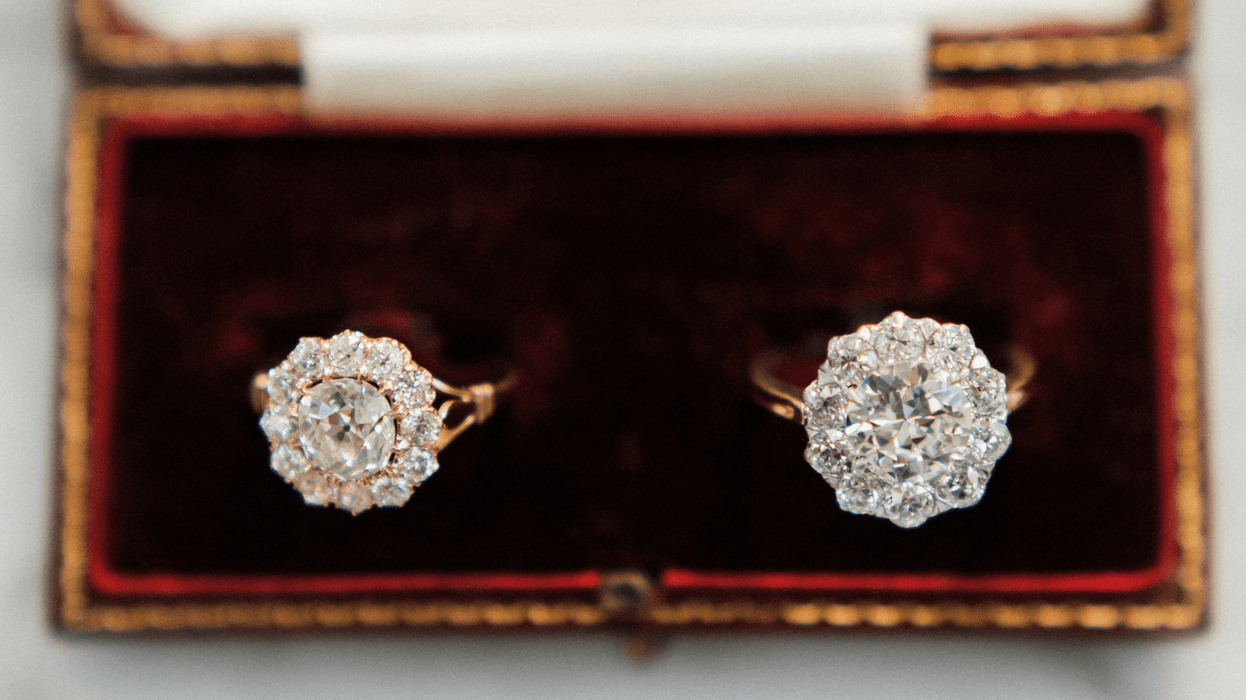 Vintage Cluster Engagement Rings & Why We Love Them!