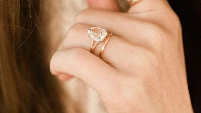 Pear Shaped Engagement Ring Meaning