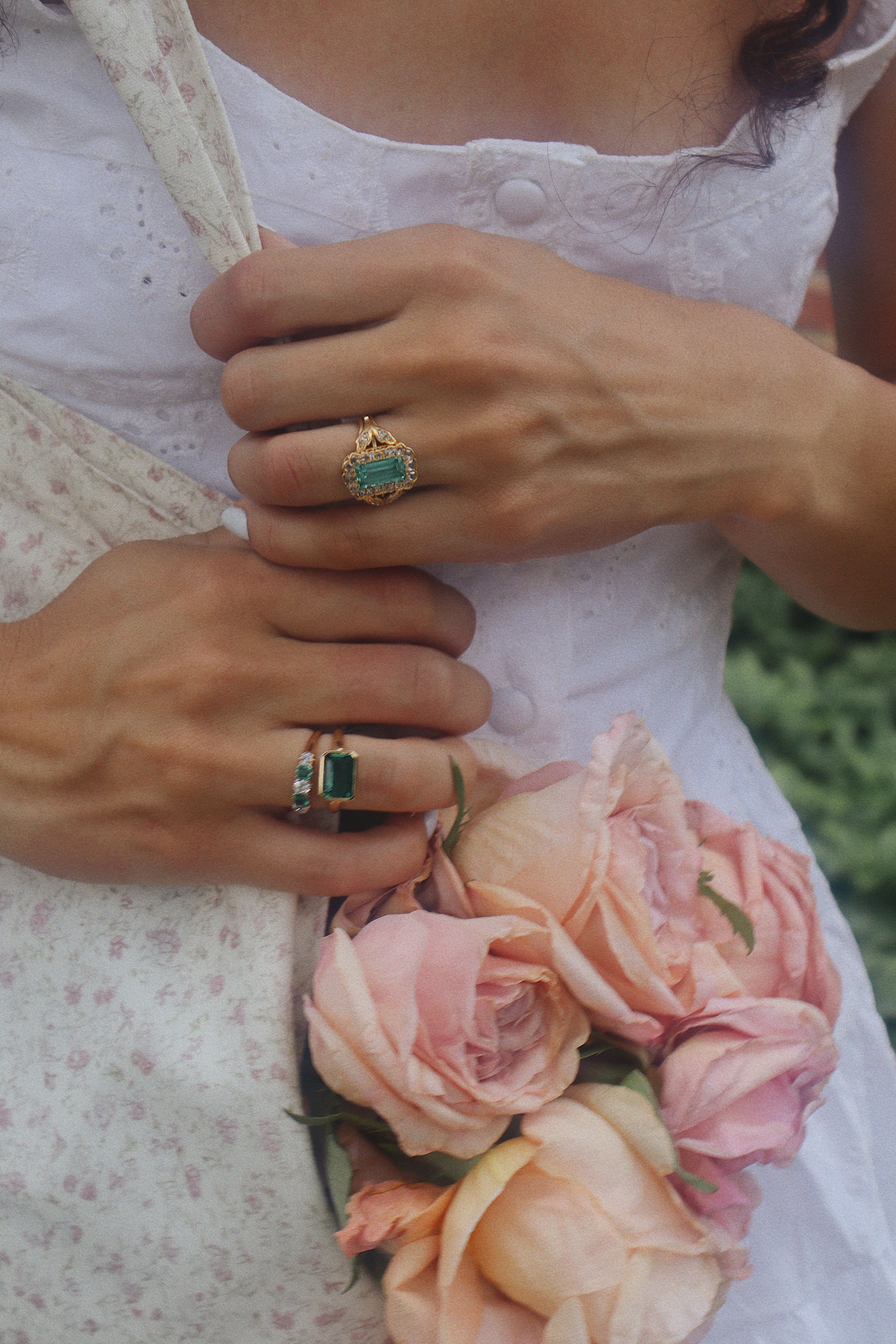 one-of-a-kind vintage Ringss by Andria Barbone