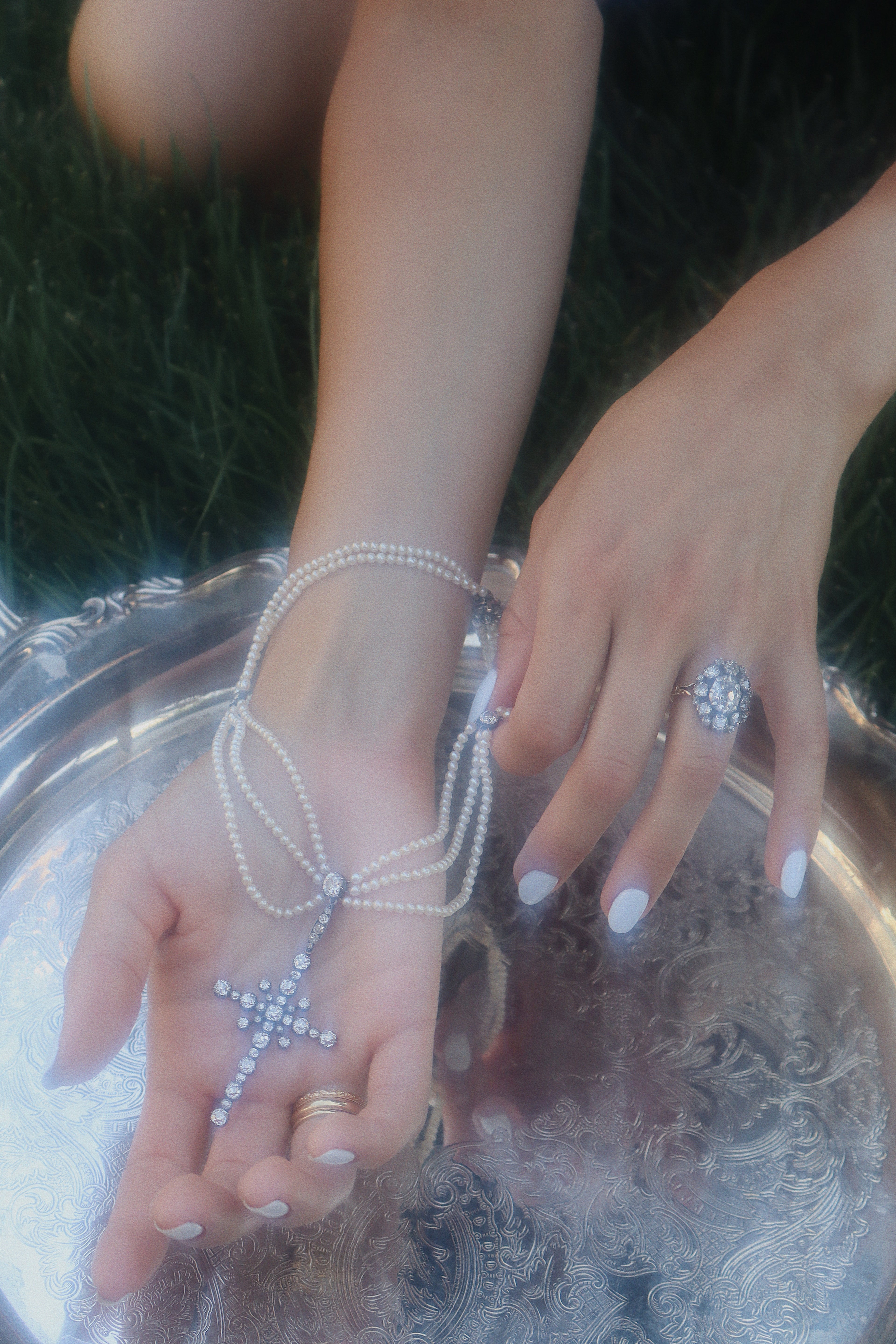 ANTIQUE diamond engagement ring