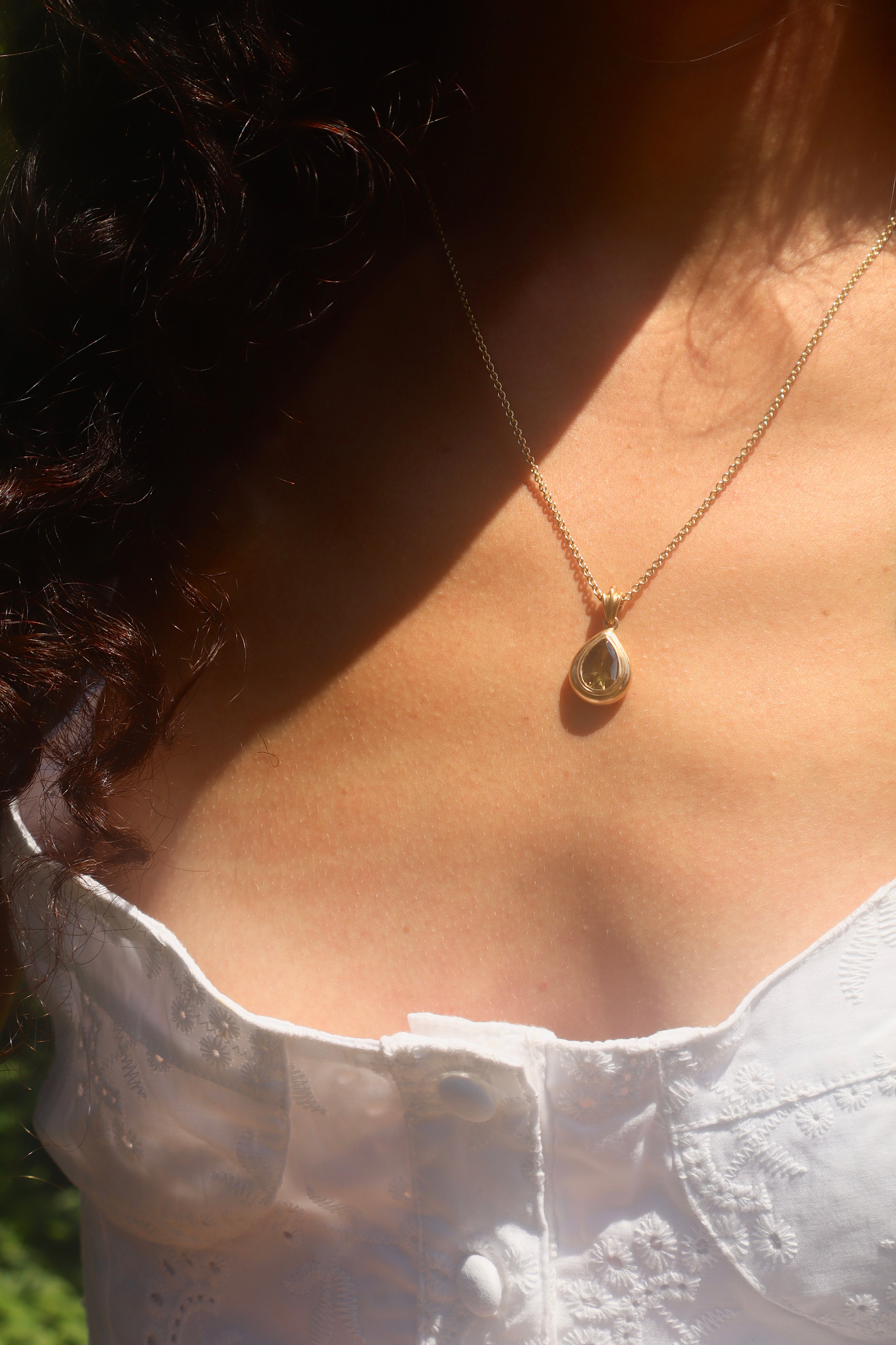 Pear cut diamond Charms & Pendants