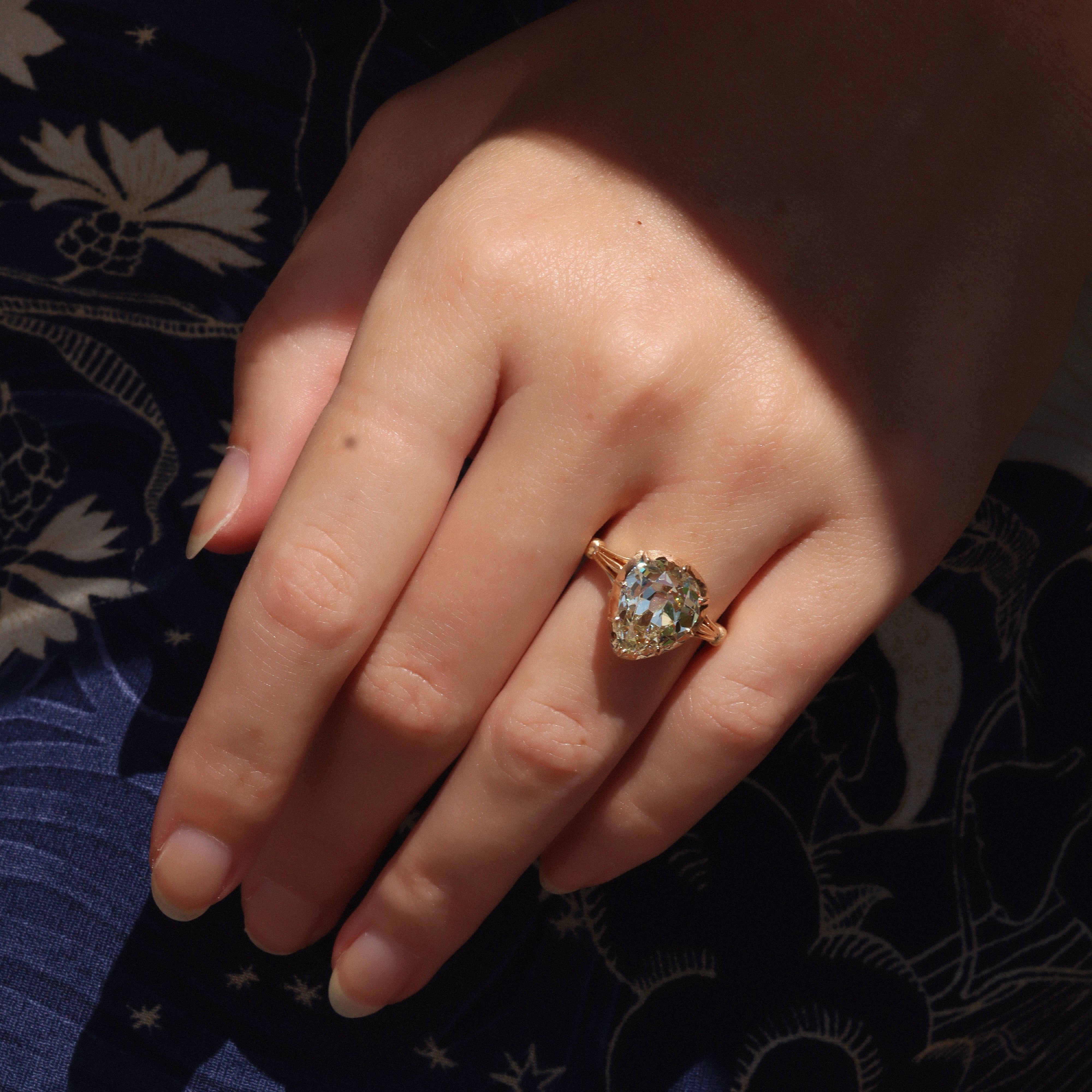 AB MADE diamond engagement ring
