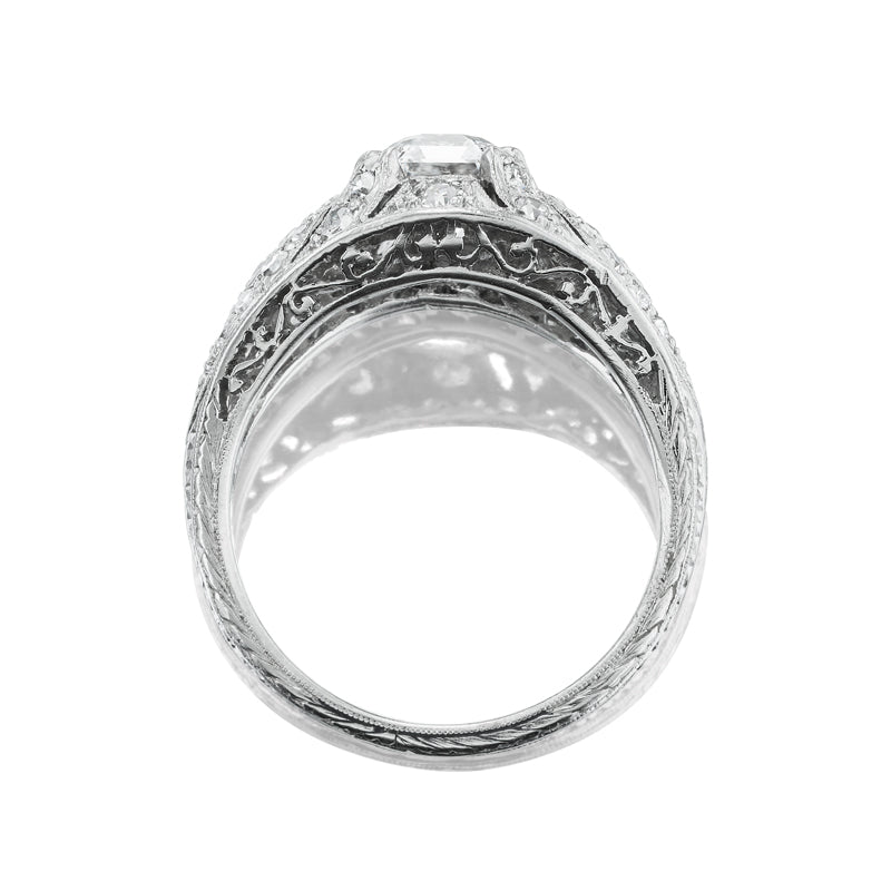 1-2 Carats vintage engagement ring