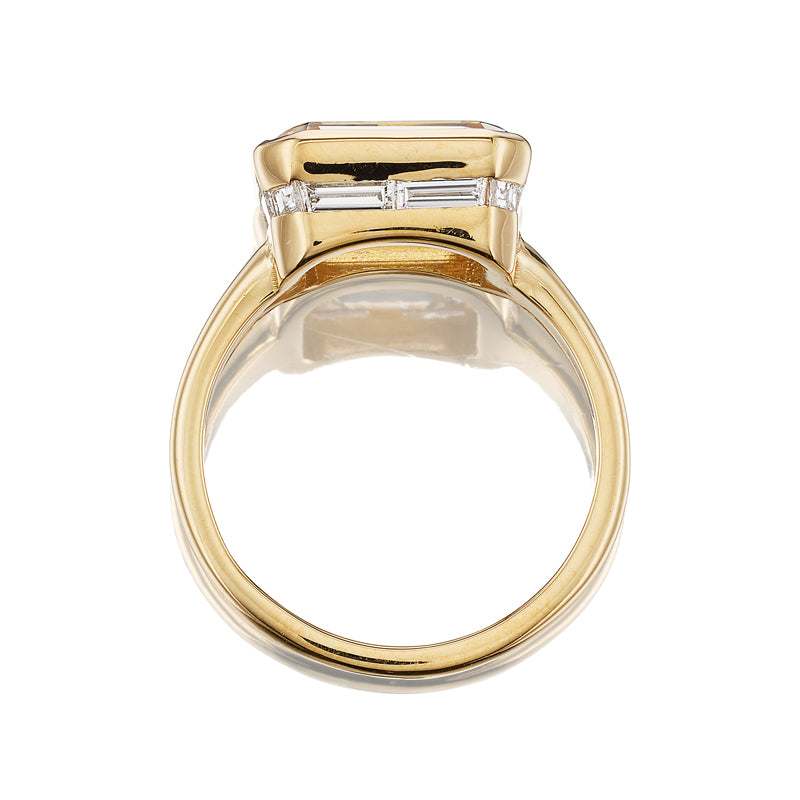 3-4 Carats vintage engagement ring