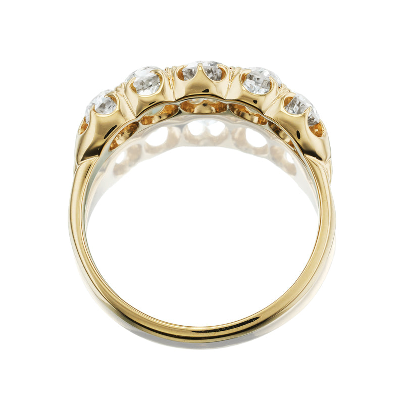 Diamond Half Hoop diamond