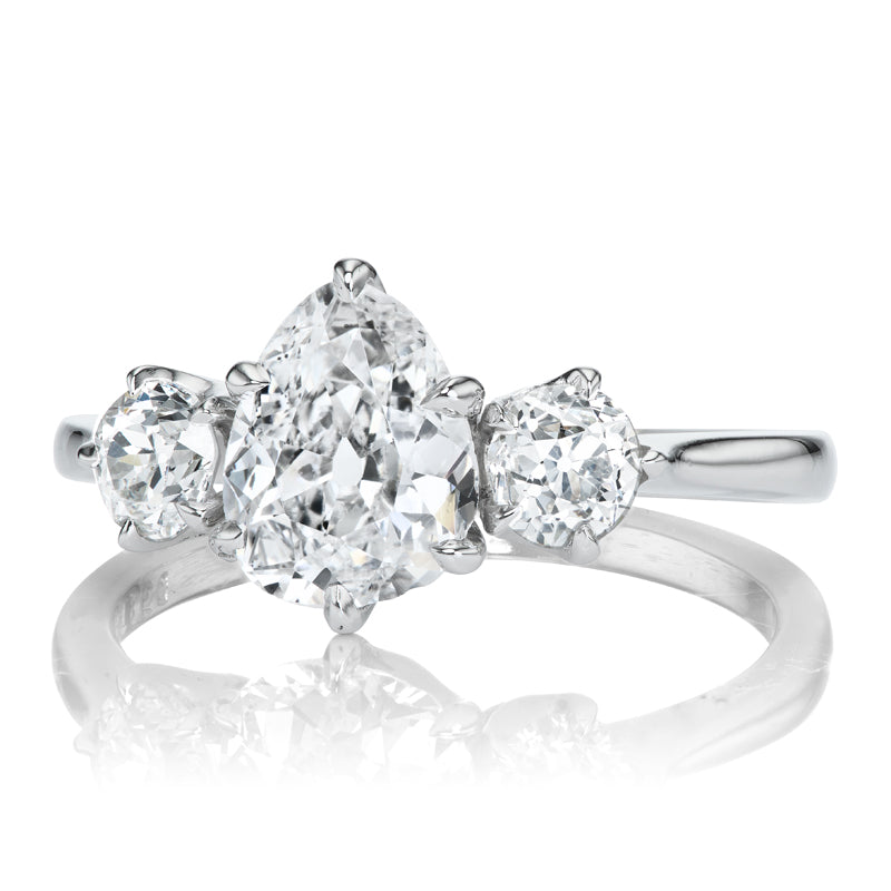 1.20ct Pear Cut Diamond diamond engagement ring
