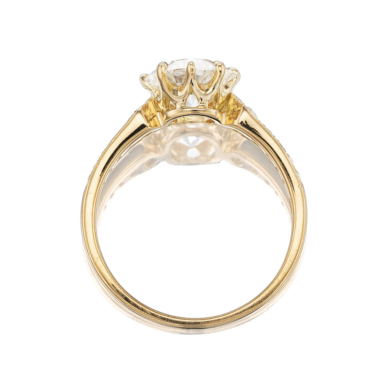 J-K-L color VS clarity diamond Rings