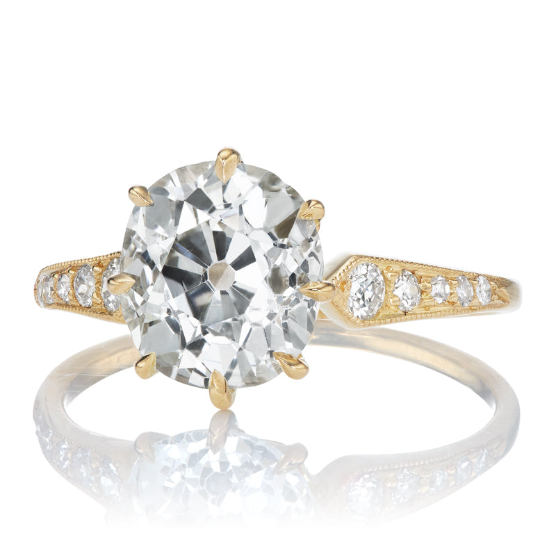 2.22ct Old Mine Cut Diamond diamond