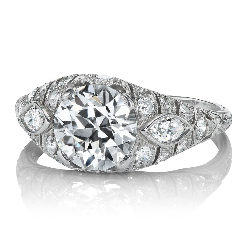 2-3 Carats vintage engagement ring