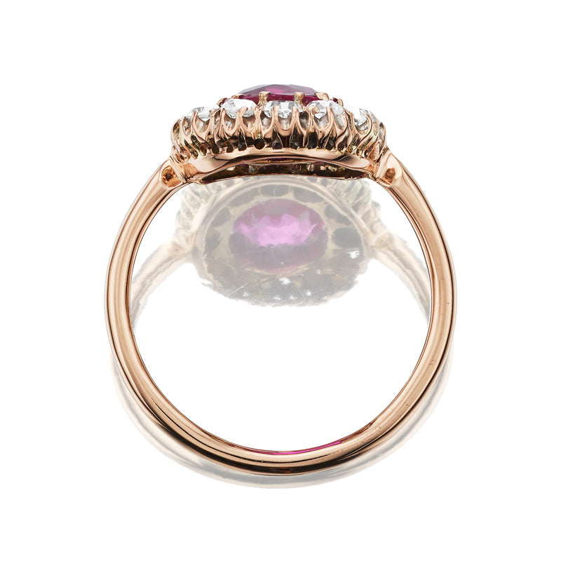 1-2 Carats gemstones vintage engagement ring