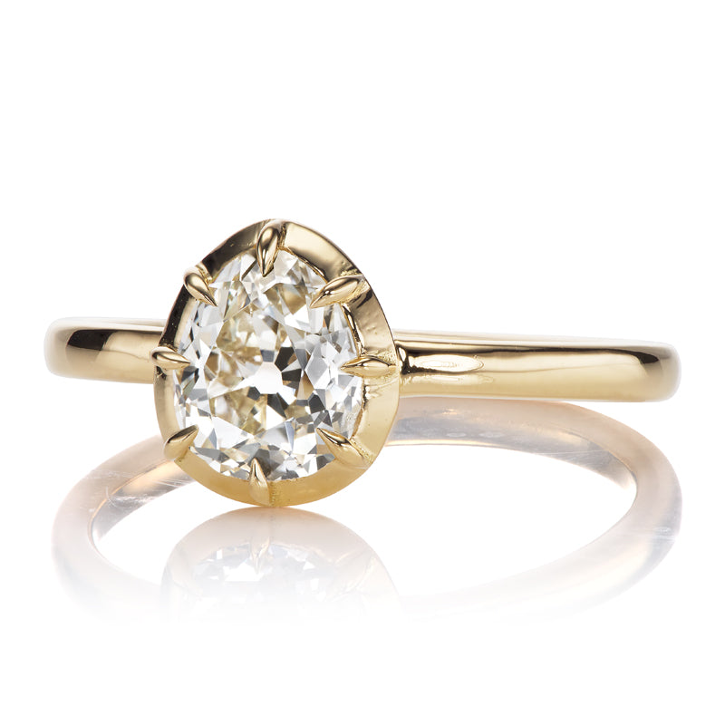 1.01ct Pear Cut Diamond diamond engagement ring