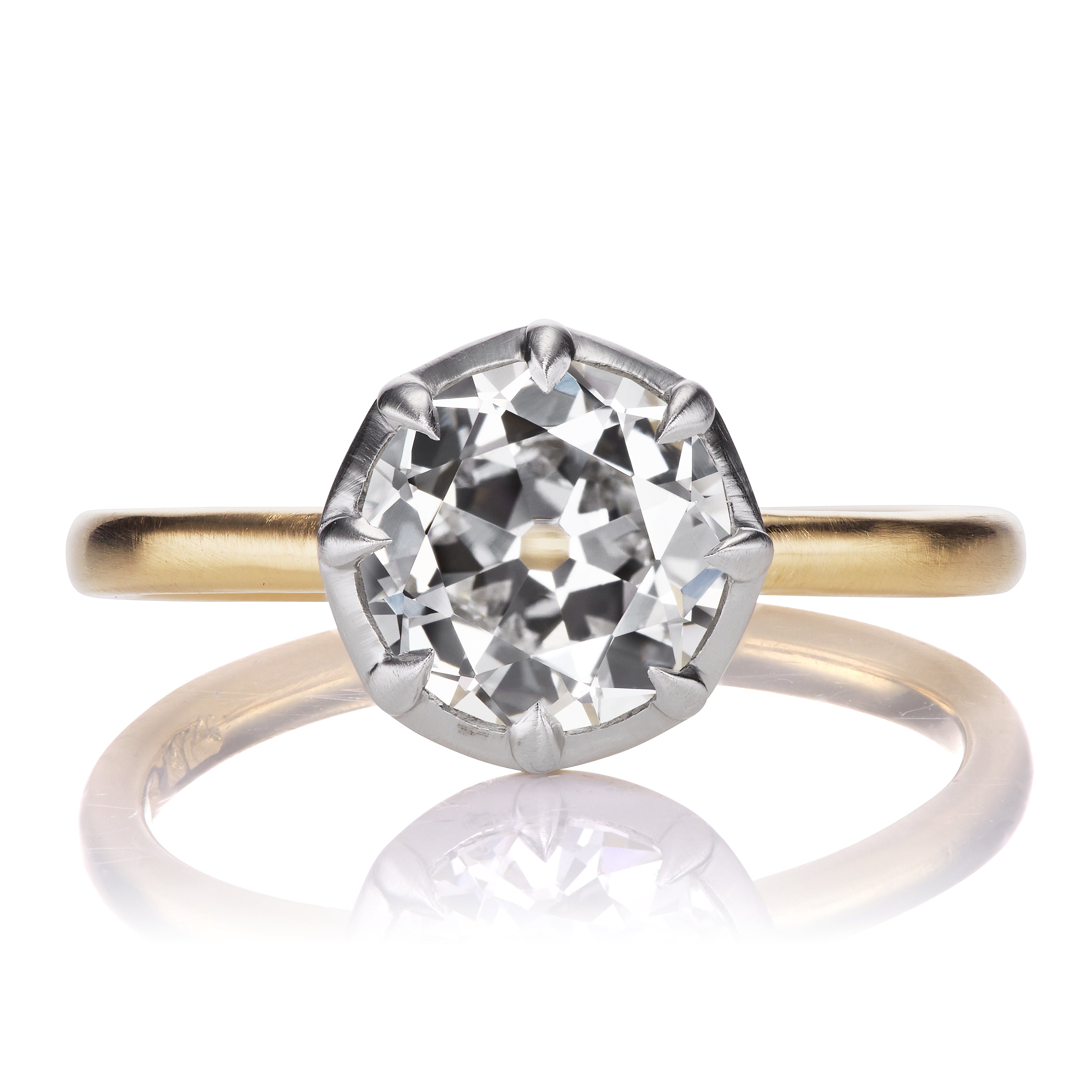 1.54ct Old European Cut Diamond diamond engagement ring