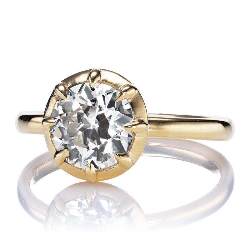 1.84ct Old European Cut Diamond diamond engagement ring