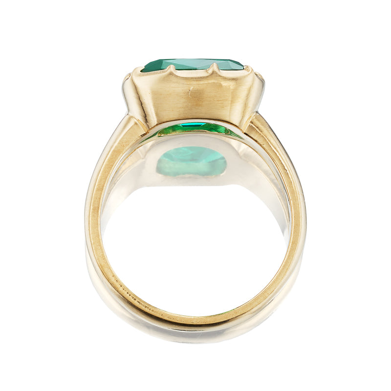 3-4 Carats gemstones vintage engagement ring