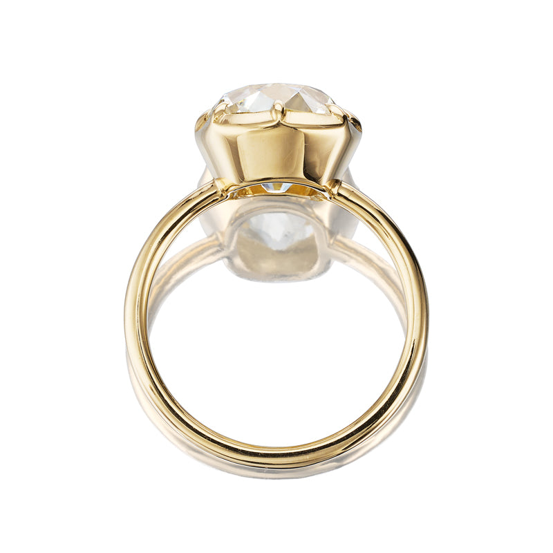 4-5 Carats vintage engagement ring