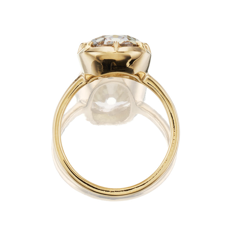 5+ Carats vintage engagement ring