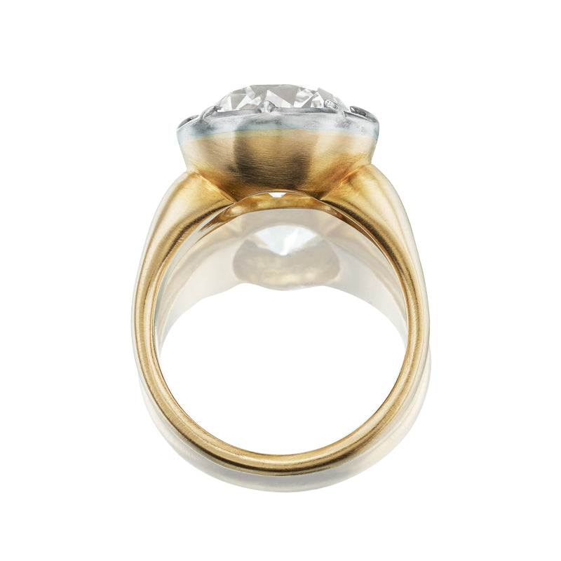 5+ Carats vintage engagement ring