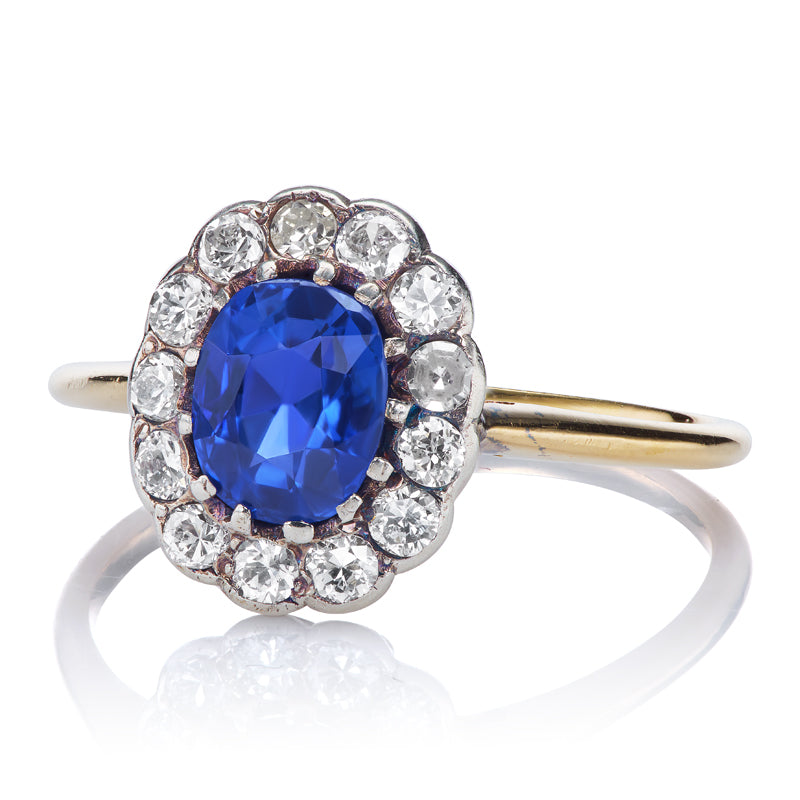 1-2 Carats gemstones vintage engagement ring