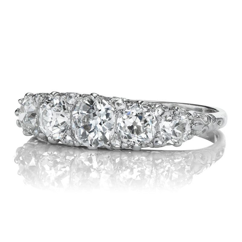 Antique Half Hoop diamond