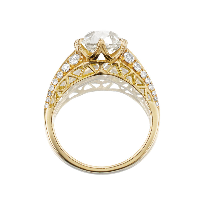 2-3 Carats vintage engagement ring