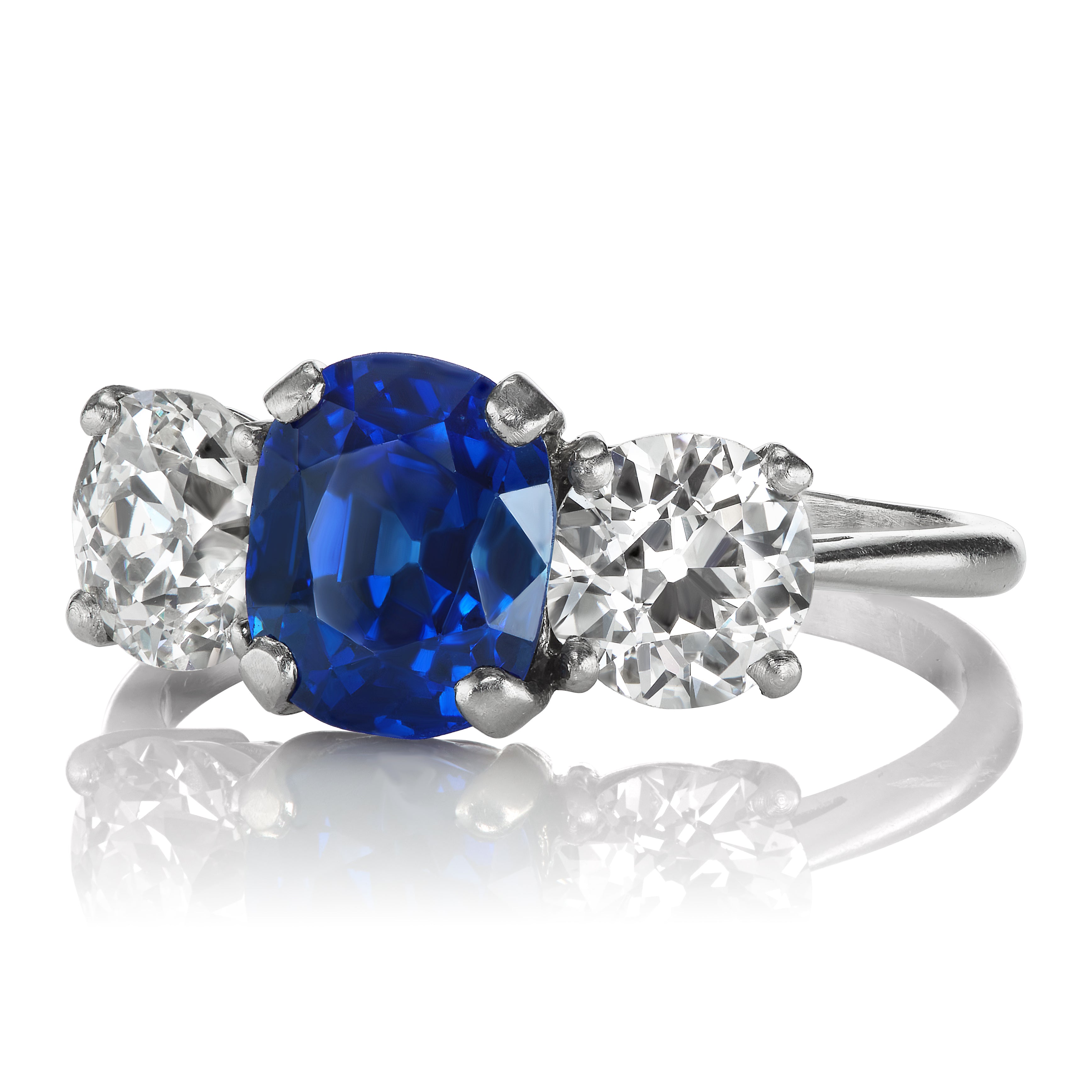 ANTIQUE diamond with gemstone