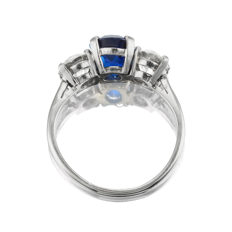 3-4 Carats gemstones vintage engagement ring