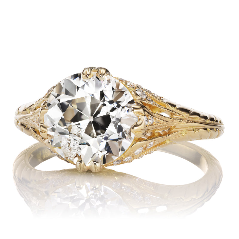 2-3 Carats vintage engagement ring