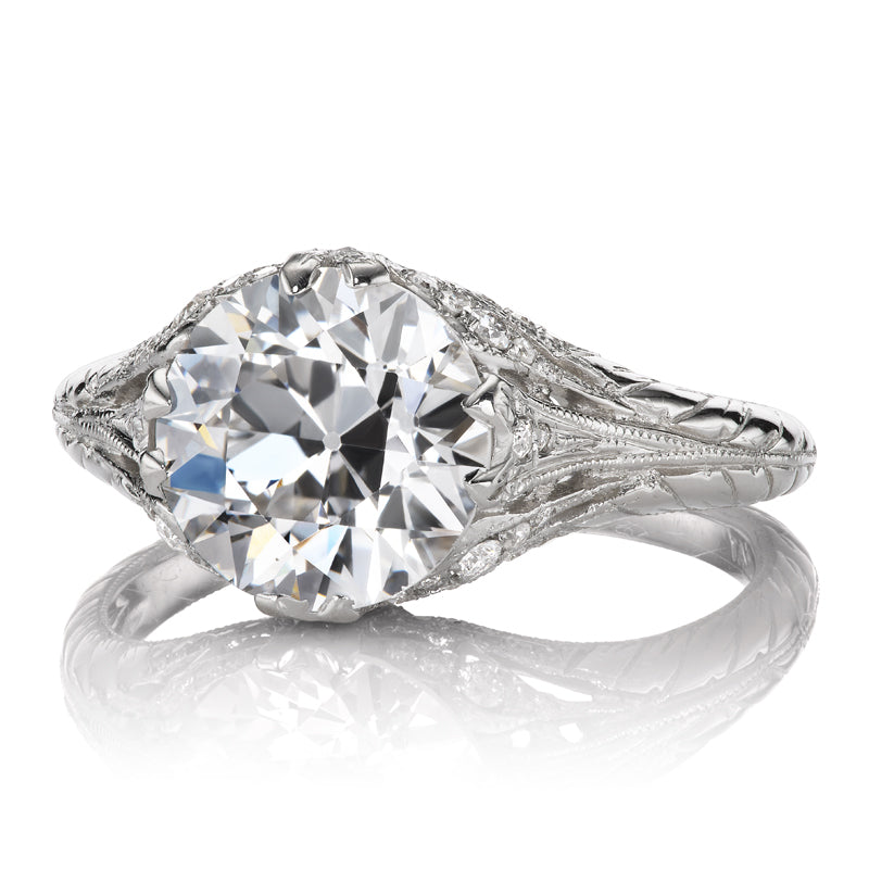 2-3 Carats vintage engagement ring