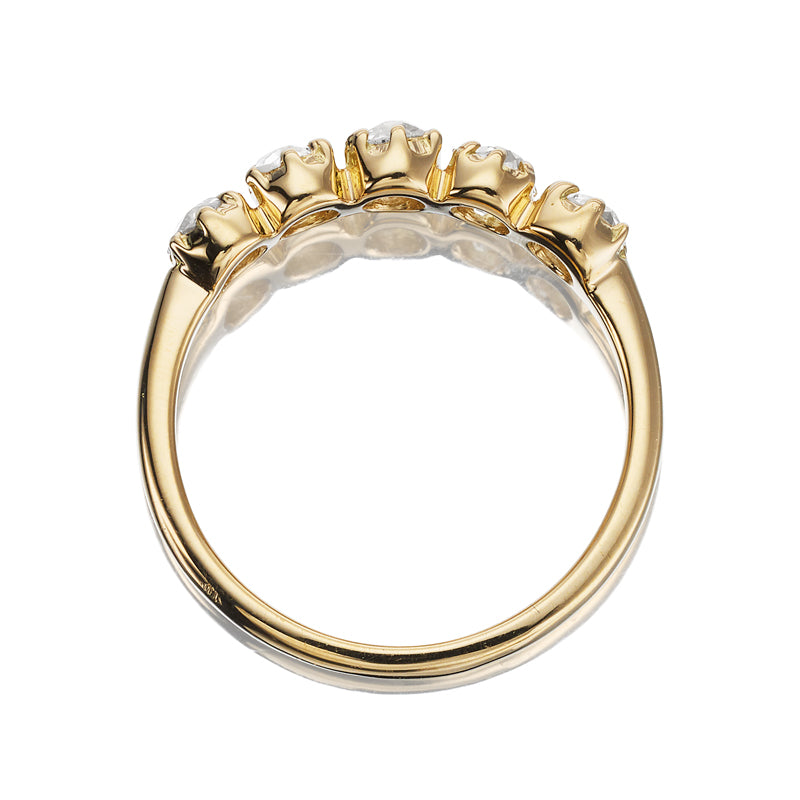 Old Cut Diamond Band diamond