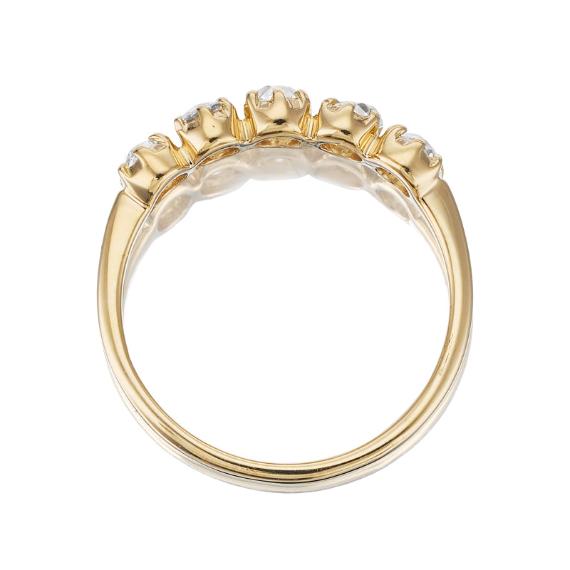 Old Cut Diamond Band diamond