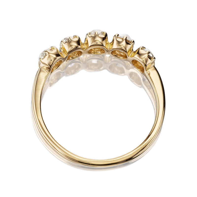 Diamond Half Hoop diamond