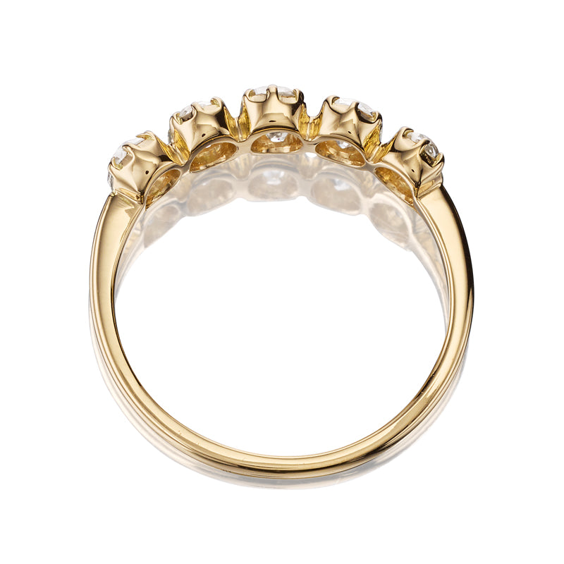 Diamond Half Hoop diamond