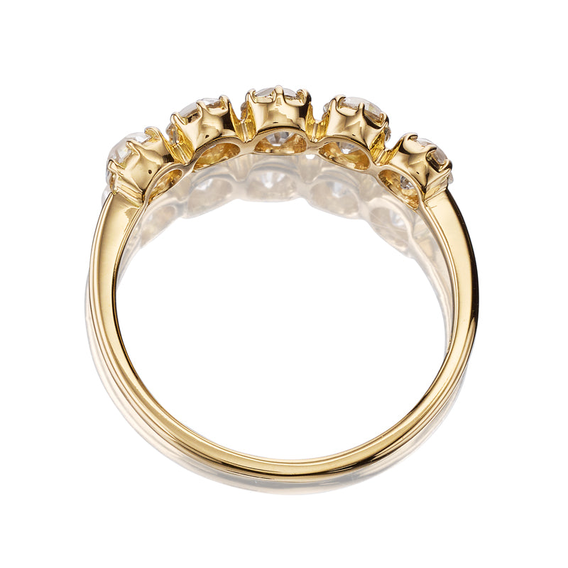 Diamond Half Hoop diamond