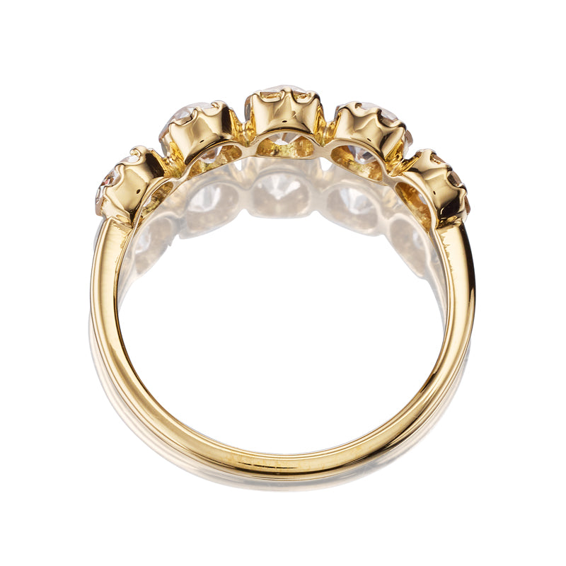 Diamond Half Hoop diamond