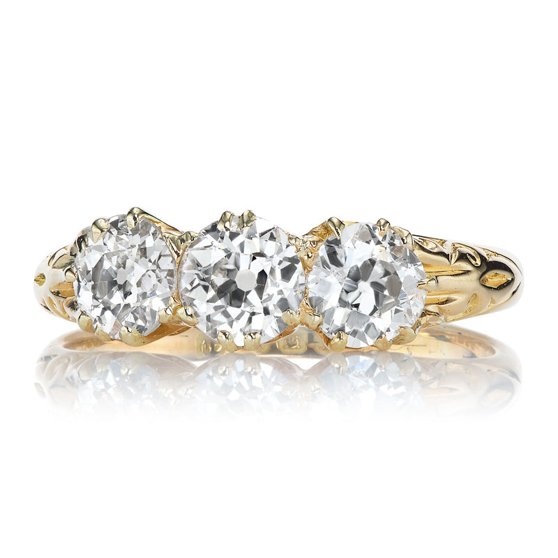 Antique Half Hoop diamond