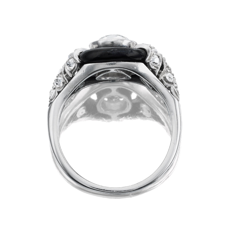 1-2 Carats gemstones vintage engagement ring