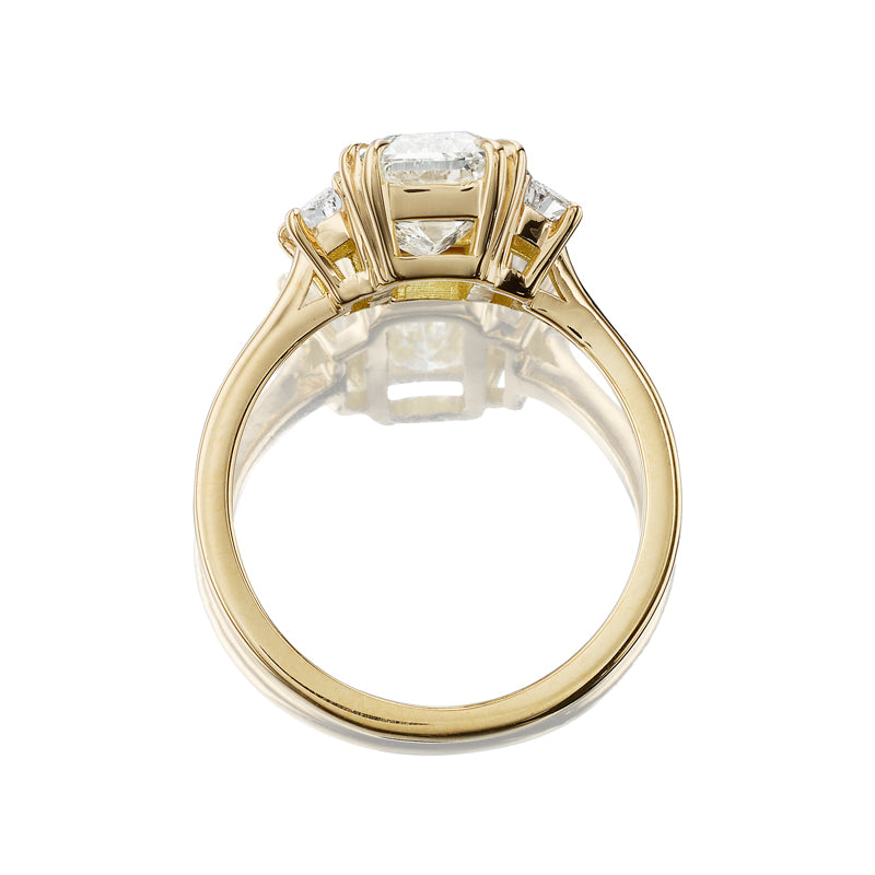 3-4 Carats vintage engagement ring