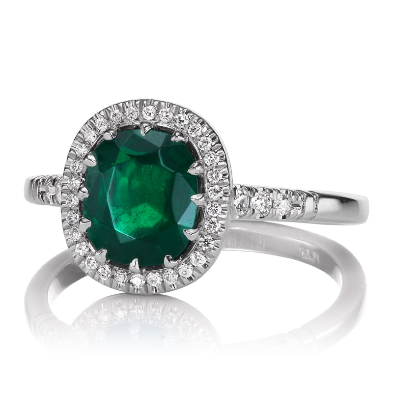 1-2 Carats gemstones vintage engagement ring
