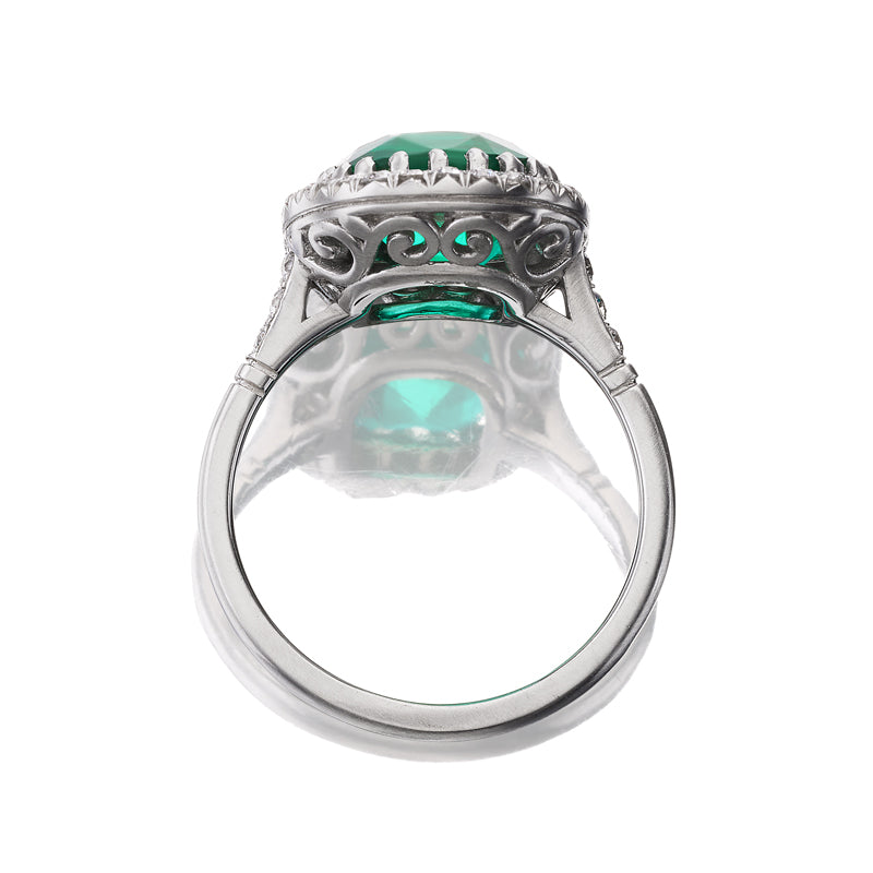 3-4 Carats gemstones vintage engagement ring