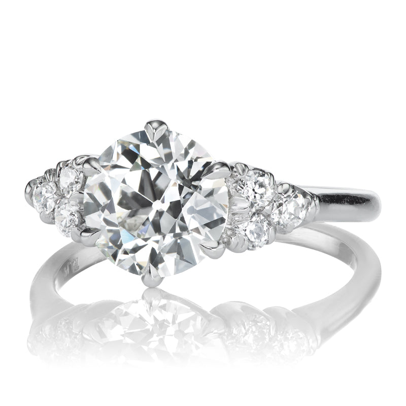 1.90ct Old European Cut Diamond diamond engagement ring