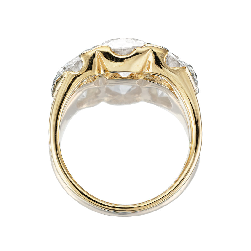 G-H-I color SI-I clarity diamond Rings