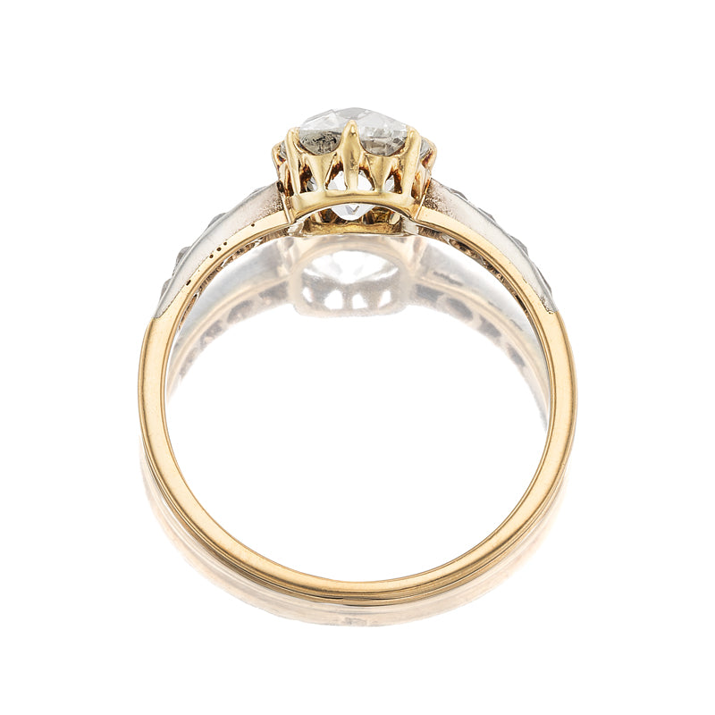 M-Z color SI-I clarity diamond Rings