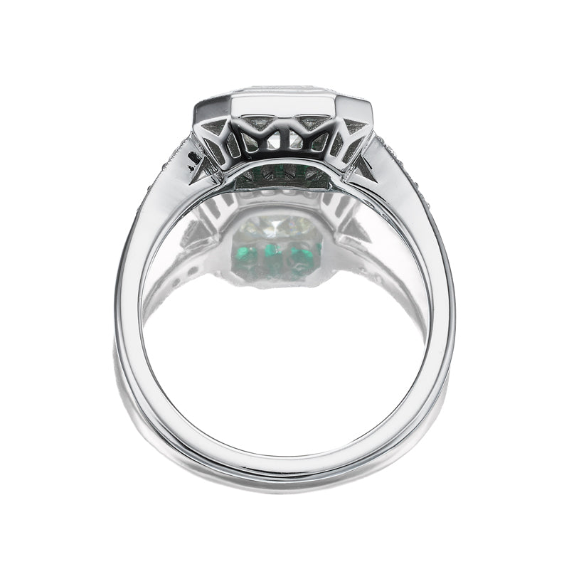 1-2 Carats gemstones vintage engagement ring