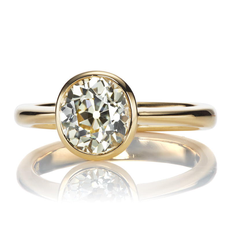 1.94ct Oval Cut Diamond diamond engagement ring