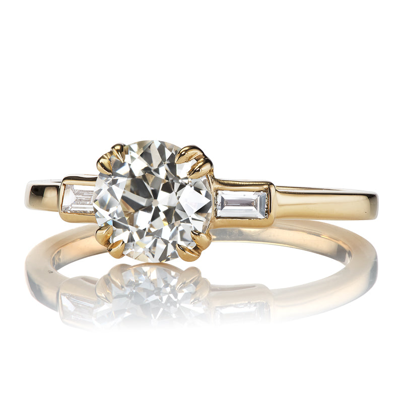 1.20ct Old European Cut Diamond diamond engagement ring