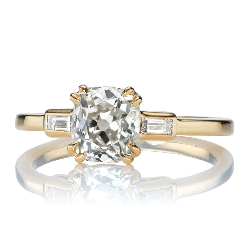 1.24ct old mine cut diamond diamond