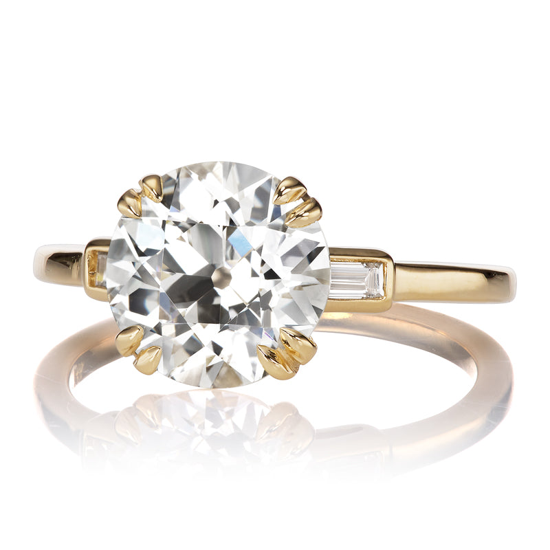 2-3 Carats vintage engagement ring