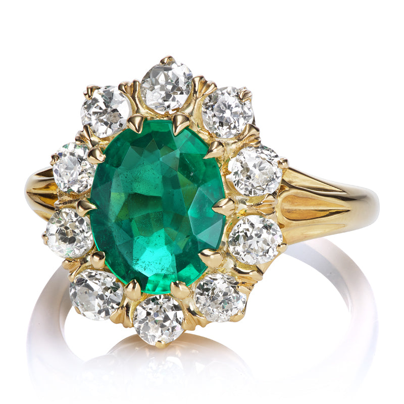 1.75 Zambian Emerald with gemstone