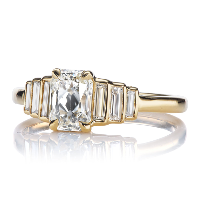 AB MADE diamond engagement ring