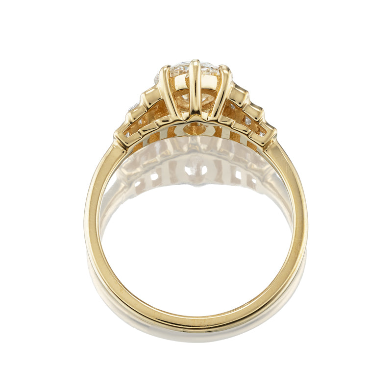 1-2 Carats vintage engagement ring